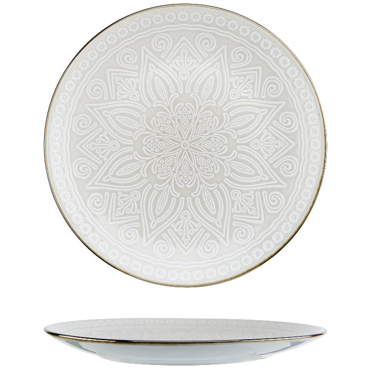 Cosy & Trendy Dinner Plates Murano Beige ø 27.5 cm - 6 pieces