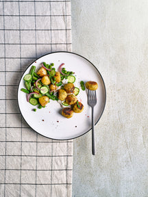 Cosy & Trendy Tableware Set Renee 18-piece / 6 people - 6 dinner plates, 6 side plates, and 6 bowls