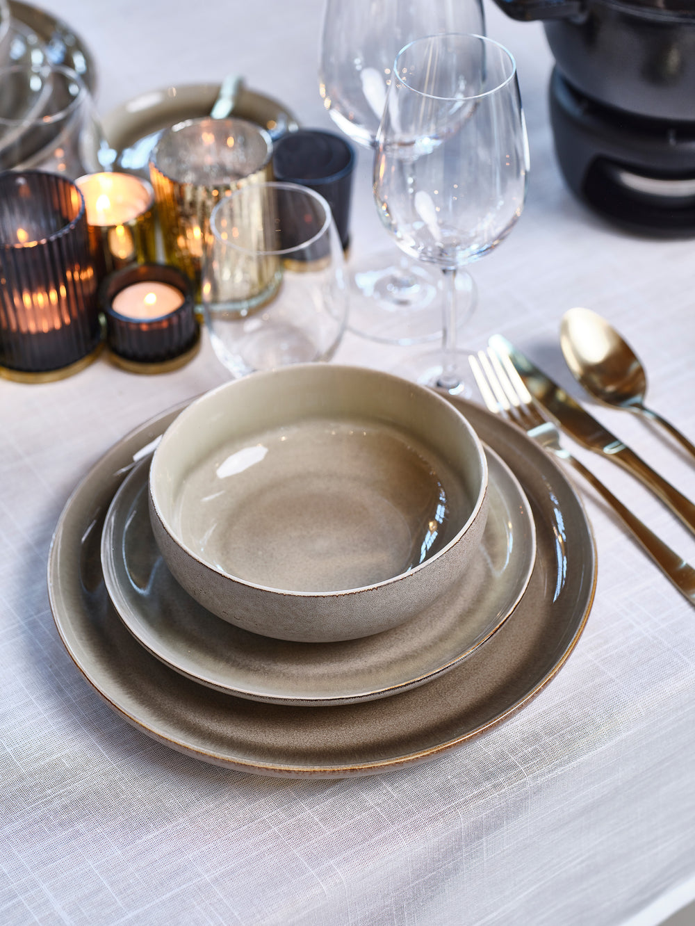 Cosy & Trendy Tableware set Forest 12-piece