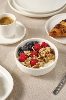 Cosy & Trendy Soup Bowls / Bowls Moon White ø 14.5 cm - 4 pieces