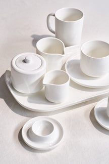 Cosy & Trendy Mugs Moon White 290 ml - 4 pieces