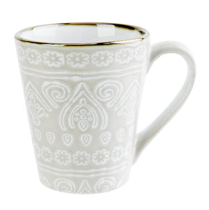 Cosy & Trendy Coffee Mugs Murano Beige 340 ml - 6 pieces