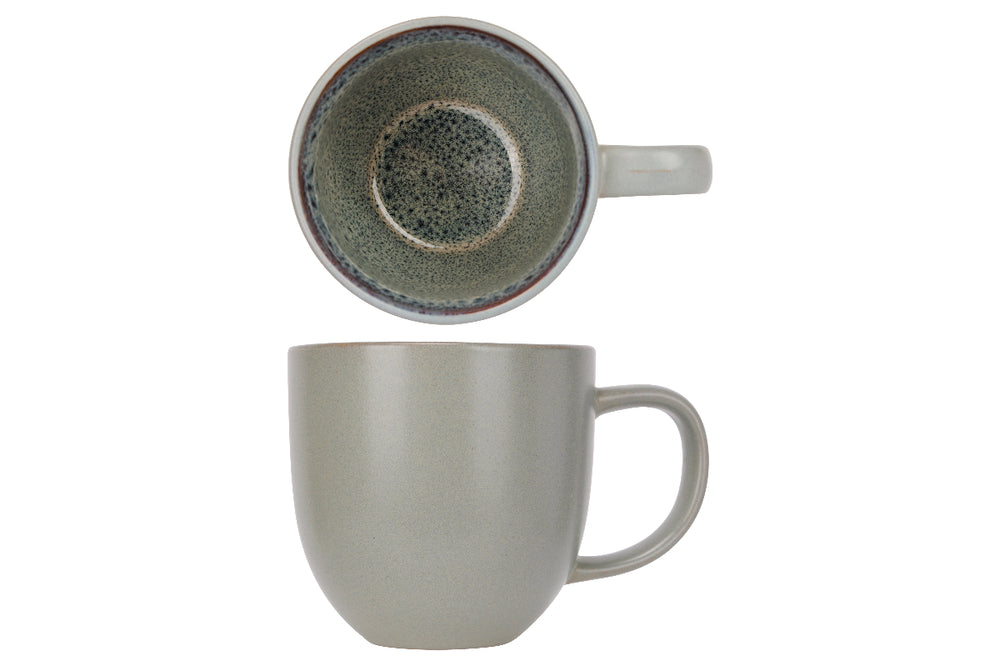 Cosy & Trendy Coffee Mugs Onna Sand-Green 340 ml - 6 pieces