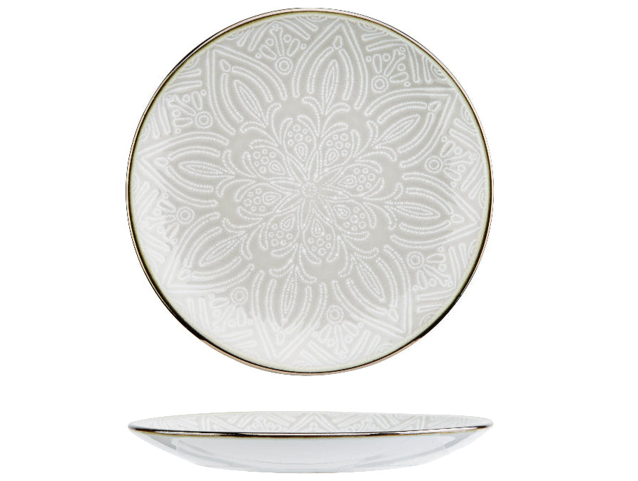 Cosy & Trendy Breakfast Plates / Dessert Plates Murano Beige ø 20 cm - 6 pieces