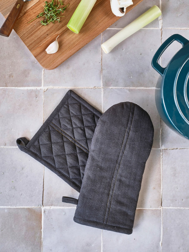 Cosy & Trendy Oven Mitt & Pot Holder Set D'nim 2-Piece