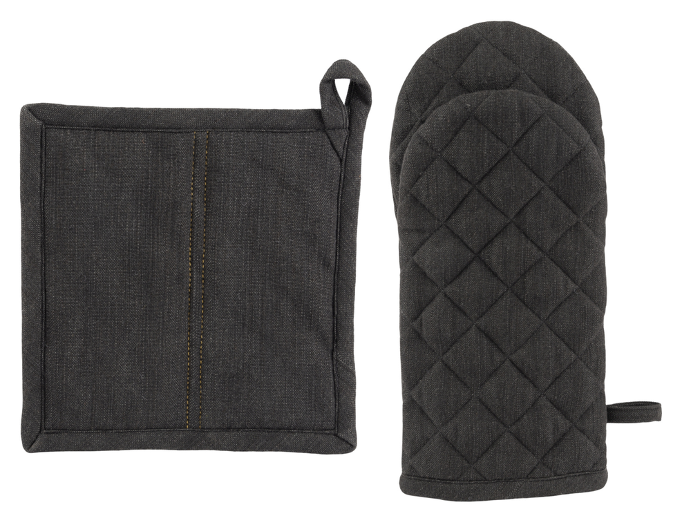 Cosy & Trendy Oven Mitt & Pot Holder Set D'nim 2-Piece