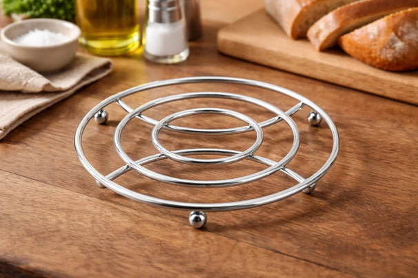 Cosy & Trendy pan trivet - Chrome - ø 18 cm