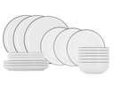 Cosy & Trendy Dinnerware Set Renee 18-piece / 6 people - 6 dinner plates, 6 side plates, and 6 bowls