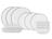Cosy & Trendy Tableware Set Renee 18-piece / 6 people - 6 dinner plates, 6 side plates, and 6 bowls