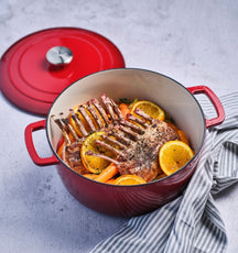 Cosy & Trendy Casserole Fontestic Cast Iron Traditional Red Ø 28 cm / 8 Liter - Enamelled