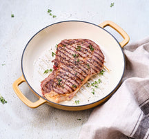 Cosy & Trendy Grill pan Fontestic Cast Iron Amber Gold Ø 28 cm -. Enamelled