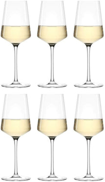 Leonardo White Wine Glasses / Riesling Wine Glasses Puccini - 400 ml - 6 pieces