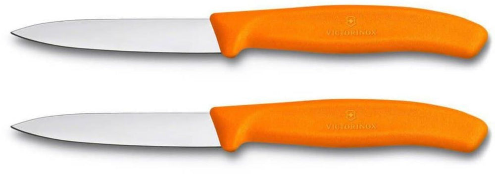 Victorinox Peeler Swiss Classic - Orange - 2 pieces