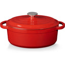 Cuisinova Casserole Oval 23 x 29 cm - Red