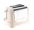 Dualit Toaster Lite - extra wide slots - canvas white - D26273