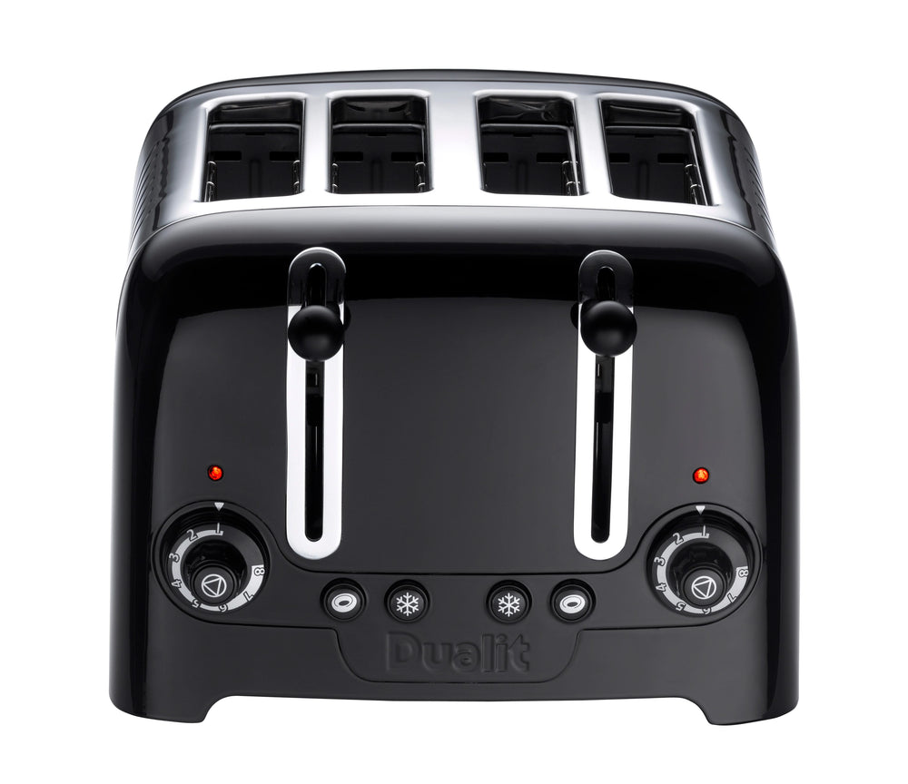 Dualit Toaster Lite - 4 slots - black - D46225