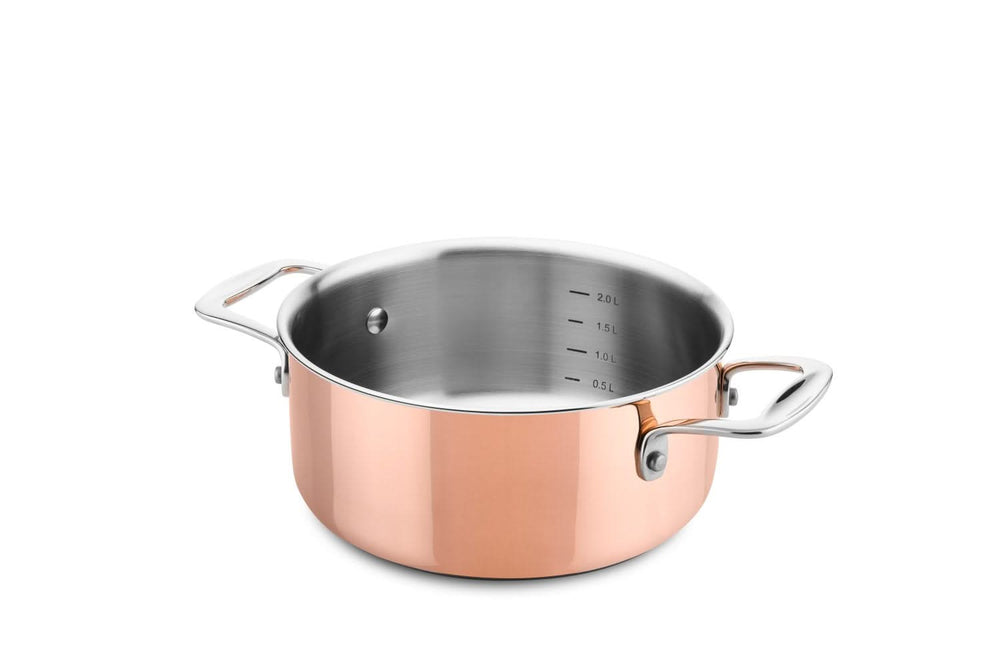 DUCQ Cooking pot - Copper - ø 20 cm / 2 liters