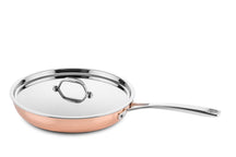 DUCQ Cookware set (Cooking pan ø 20 / 20 / 24 cm + sauce pan ø 16 cm + Casserole ø 28 cm + frying pan ø 26 cm) + Lids - Copper - 6 piece set