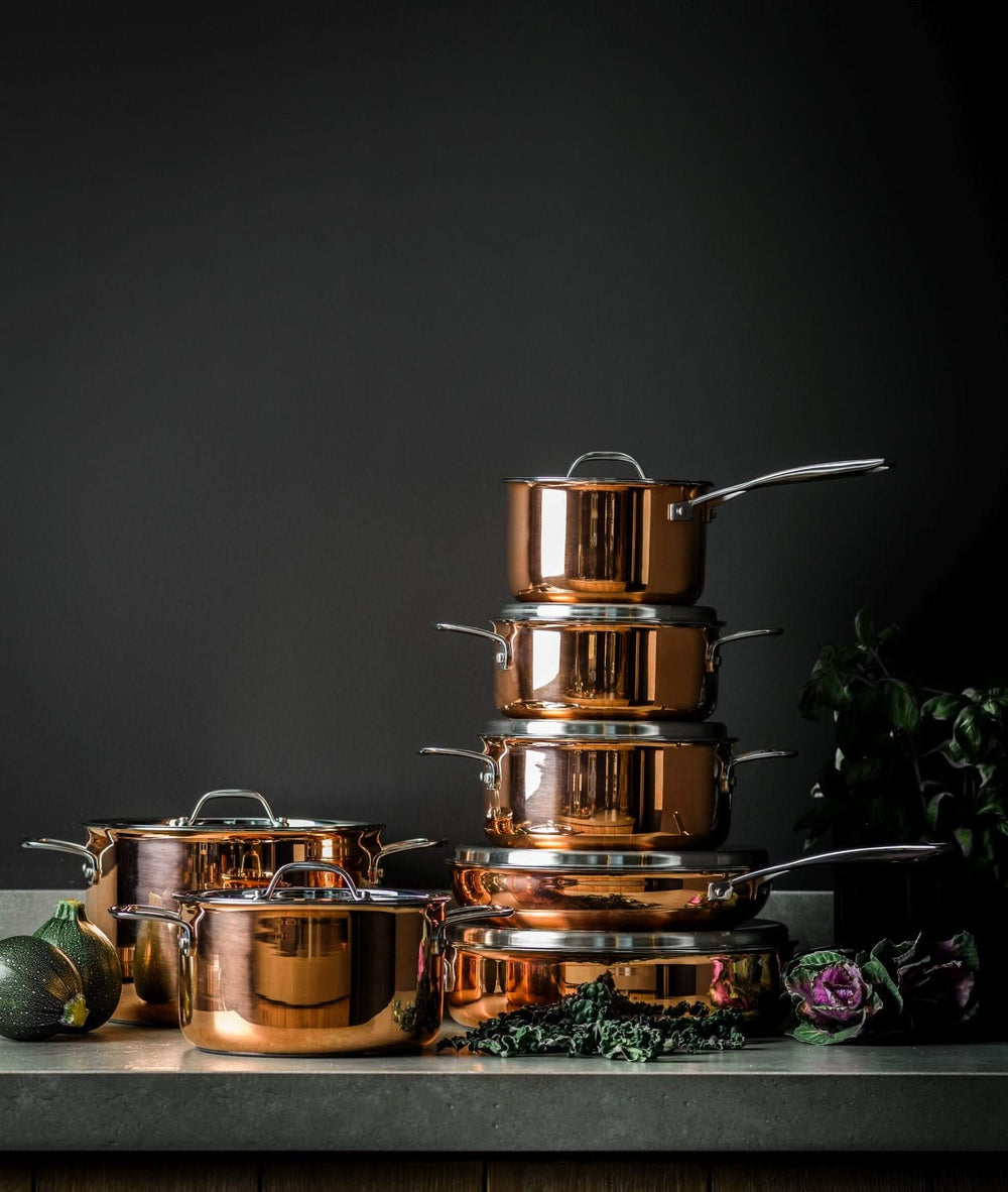 DUCQ Cooking pot - Copper - ø 20 cm / 2 liters