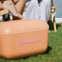 Polarbox Cool Box with Shoulder Strap - Orange Sorbet - 20 Liters