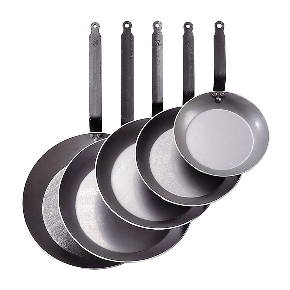 De Buyer Frying pan Lyonnaise Carbon Plus - Sheet steel - ø 18 cm - without non-stick coating