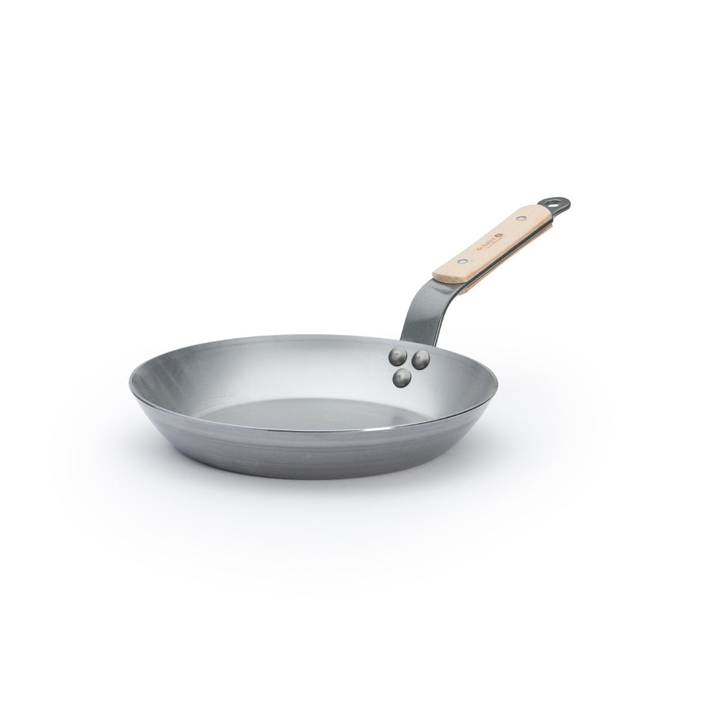 De Buyer Frying pan Mineral B Wood - ø 24 cm - without non-stick coating