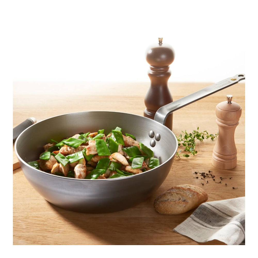 De Buyer sauté pan - Sauteuse - Mineral B - ø 28 cm / 4 liters - without non-stick coating