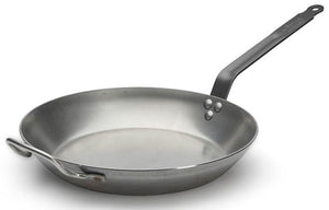 De Buyer Frying pan Lyonnaise Carbon Plus - Sheet steel - ø 32 cm - without non-stick coating