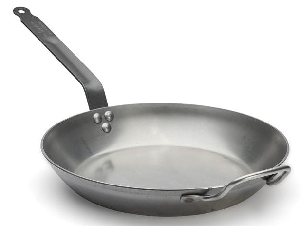 De Buyer Frying pan Lyonnaise Carbon Plus - Sheet steel - ø 32 cm - without non-stick coating