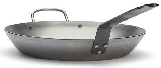 De Buyer Frying pan Lyonnaise Carbon Plus - Sheet steel - ø 32 cm - without non-stick coating