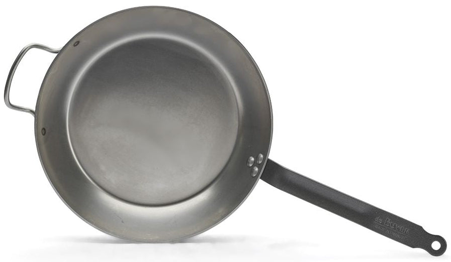 De Buyer Frying pan Lyonnaise Carbon Plus - Sheet steel - ø 32 cm - without non-stick coating