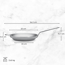 De Buyer Frying pan Mineral B Element - ø 32 cm - without non-stick coating