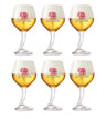 Delirium Beer glasses on Foot - 330 ml - 6 pieces