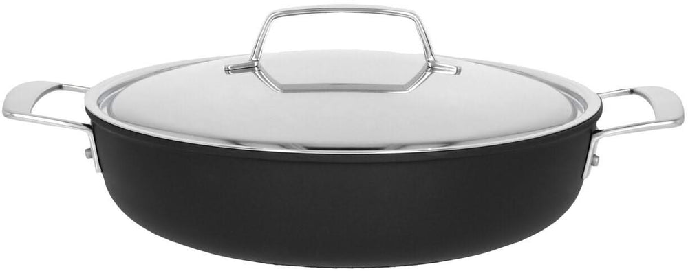 Demeyere Casserole Alu Pro 5 - Duraslide Titanium - ø 28 cm / 3 liters + lid - standard non-stick coating