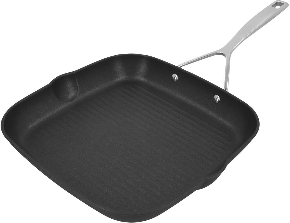 Demeyere Grill pan Alu Pro 5 - Duraslide Titanium 28 x 28 cm - standard non-stick coating