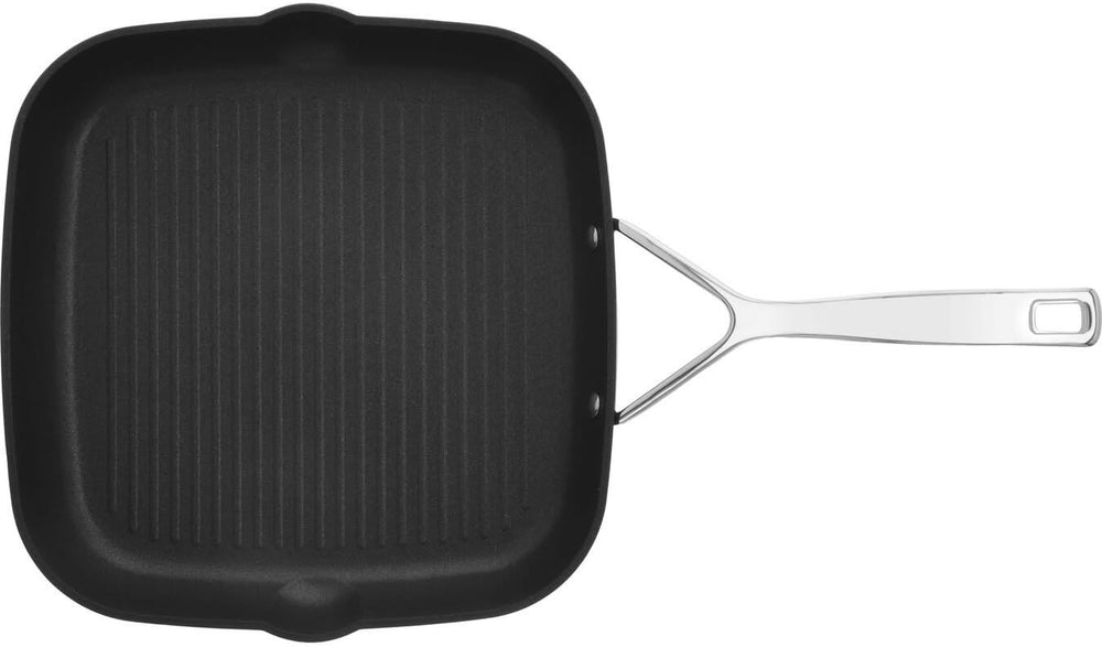 Demeyere Grill pan Alu Pro 5 - Duraslide Titanium 28 x 28 cm - standard non-stick coating