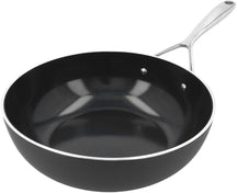 Demeyere Wok pan Alu Plus 3 - Ceraforce - ø 28 cm -. Ceramic non-stick coating