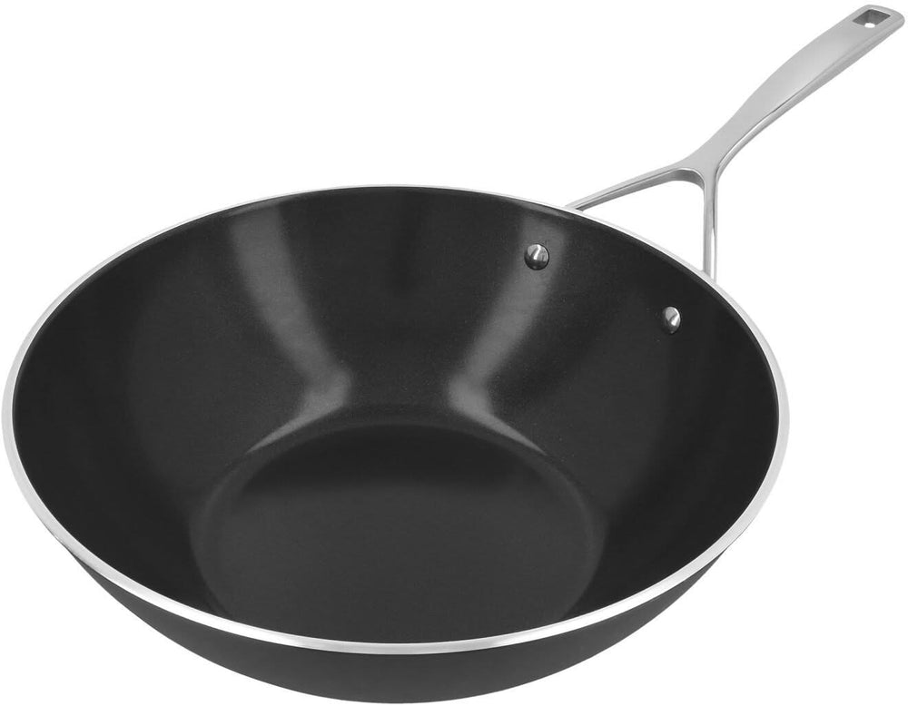 Demeyere Wok pan Alu Pro 5 - Ceraforce - ø 30 cm -. Ceramic non-stick coating