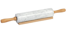 Jay Hill Dough roller Marble - White Gray - 25 cm