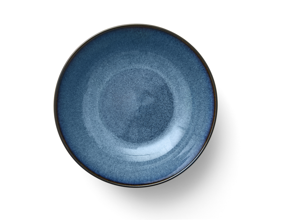 Bitz Deep plate Gastro Black/dark blue ø 24 cm