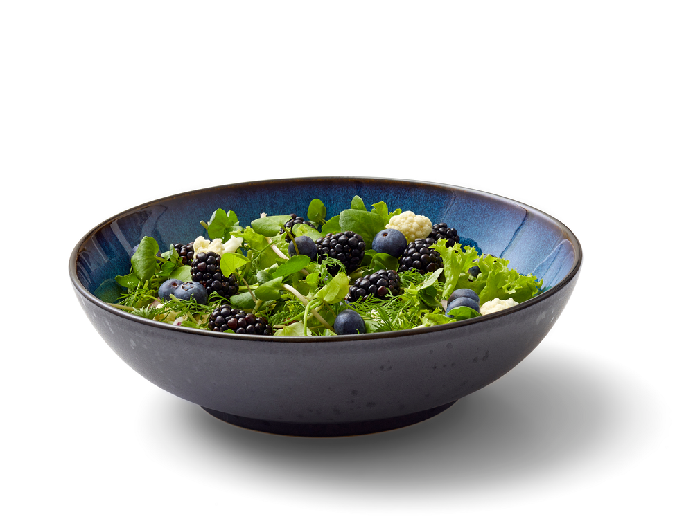 Bitz Deep plate Gastro Black/dark blue ø 24 cm