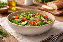 Cookinglife Deep Plates / Pasta Plates Serene Sand ø 23 cm - Pottery - 4 pieces
