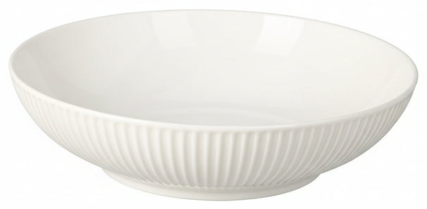 Cookinglife Deep Plates / Pasta Bowls Siaki New Bone - Porcelain ø 20 cm - 6 pieces