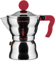 Alessi Percolator Moka - AAM33/1 R - 1 cup - by Alessandro Mendini