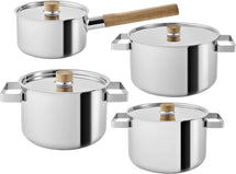 Eva Solo Cookware set Nordic Kitchen - stainless steel - 4 piece