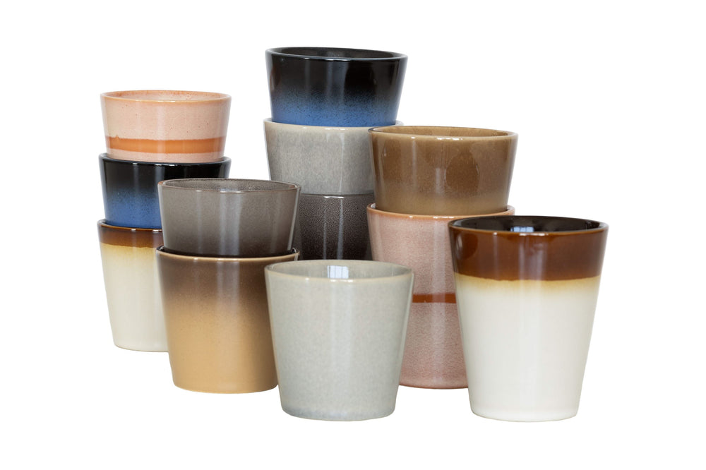 Studio Tavola Coffee set Earth (cups & coffee cups) - 12 pieces