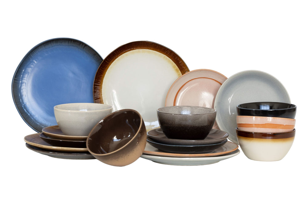 Studio Tavola Tableware set Earth - 18-piece / 6 people - Pottery