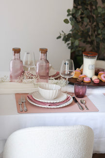 Bormioli Rocco Water Glasses Slot - Pink - 290 ml - 6 pieces