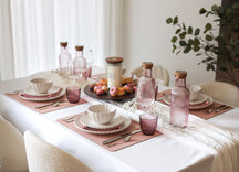 Bormioli Rocco Water Glasses Slot - Pink - 290 ml - 6 pieces