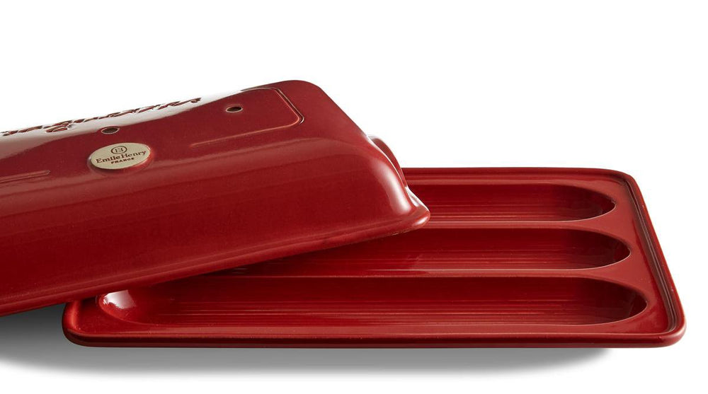 Emile Henry Bread Baking Mold Baguettes - Grand Cru - 39 x 24 cm